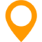 Pin color naranja