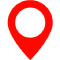 Pin color rojo